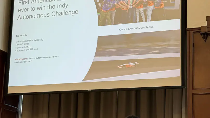 Presentation at L4DC