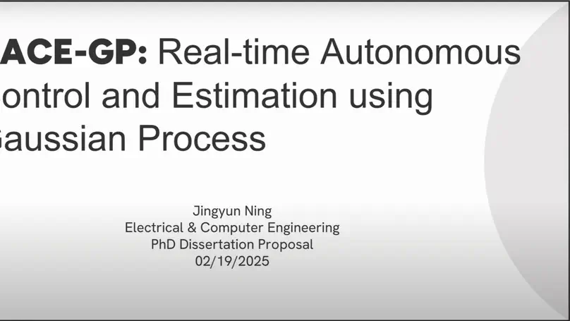 PhD Proposal Defended